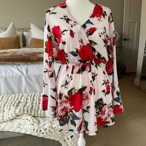 Bell Sleeve Romper